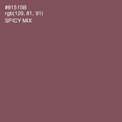 #81515B - Spicy Mix Color Image